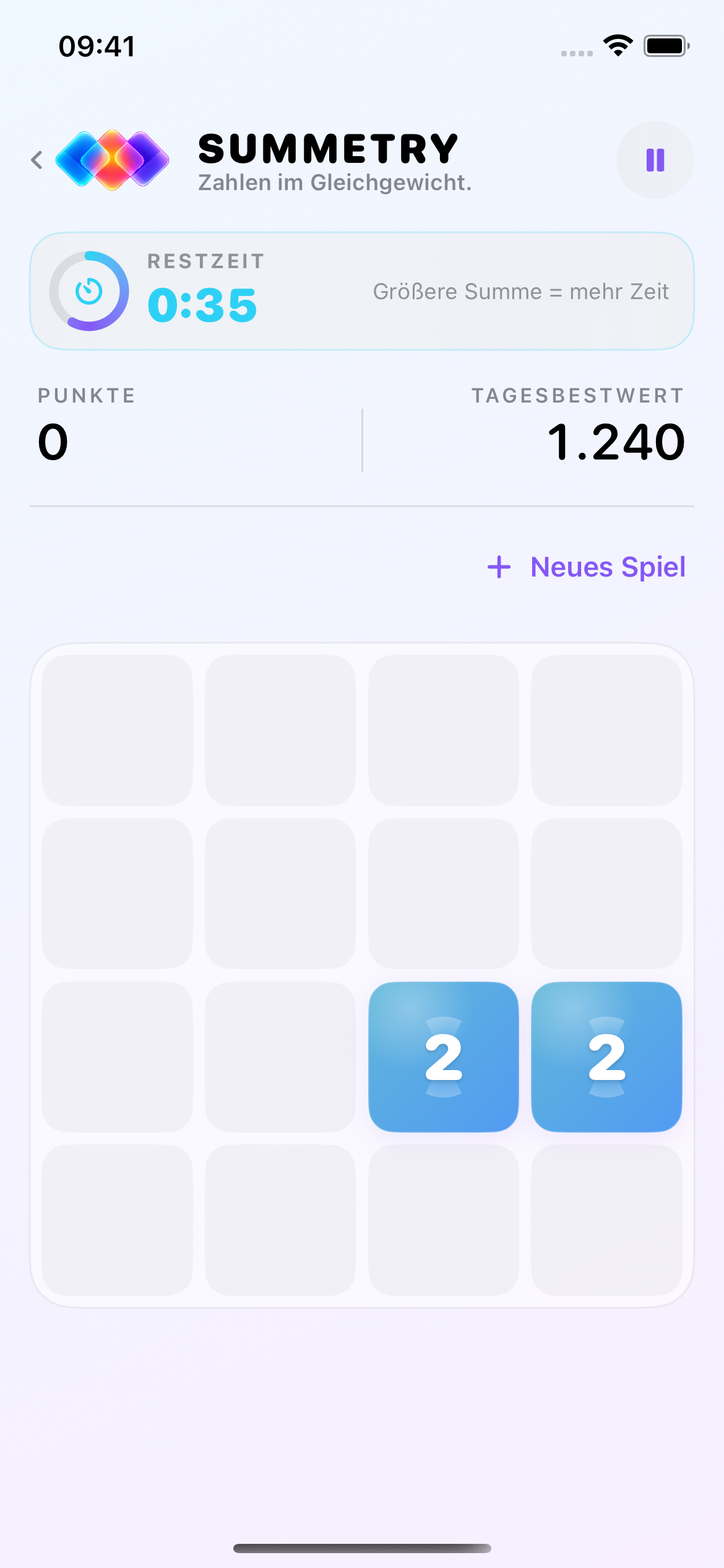 Tages-Challenge nach Sprint-Regeln mit Restzeit und gesondertem Tagesbestwert